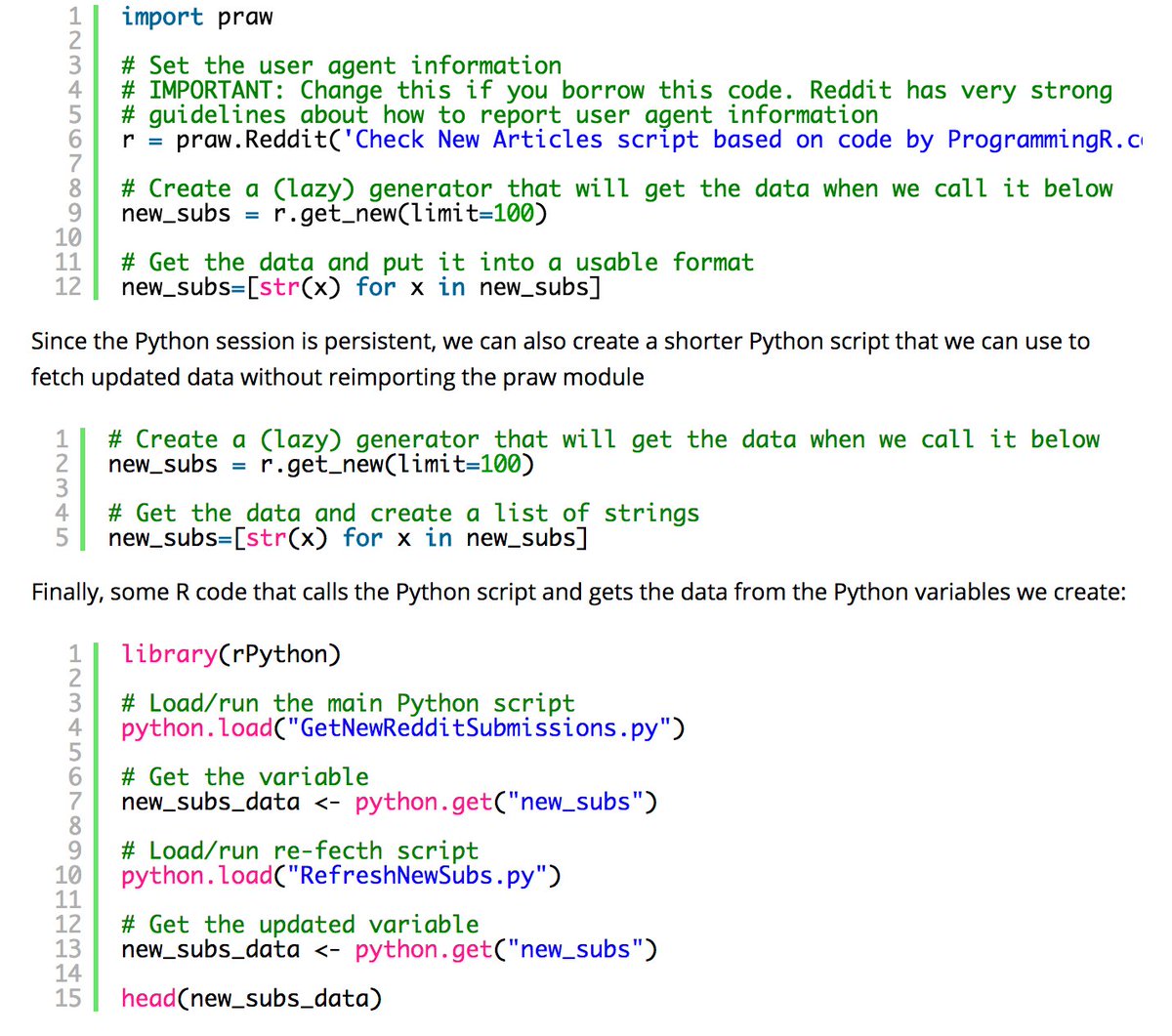 DeepSingularity's tweet image. Running Python from R (Use the package #Reticulate, alternatively you can run with package #rPython). #BigData #DataScience #Python #RStats #RLang HT @gp_pulipaka
bit.ly/2J333n1