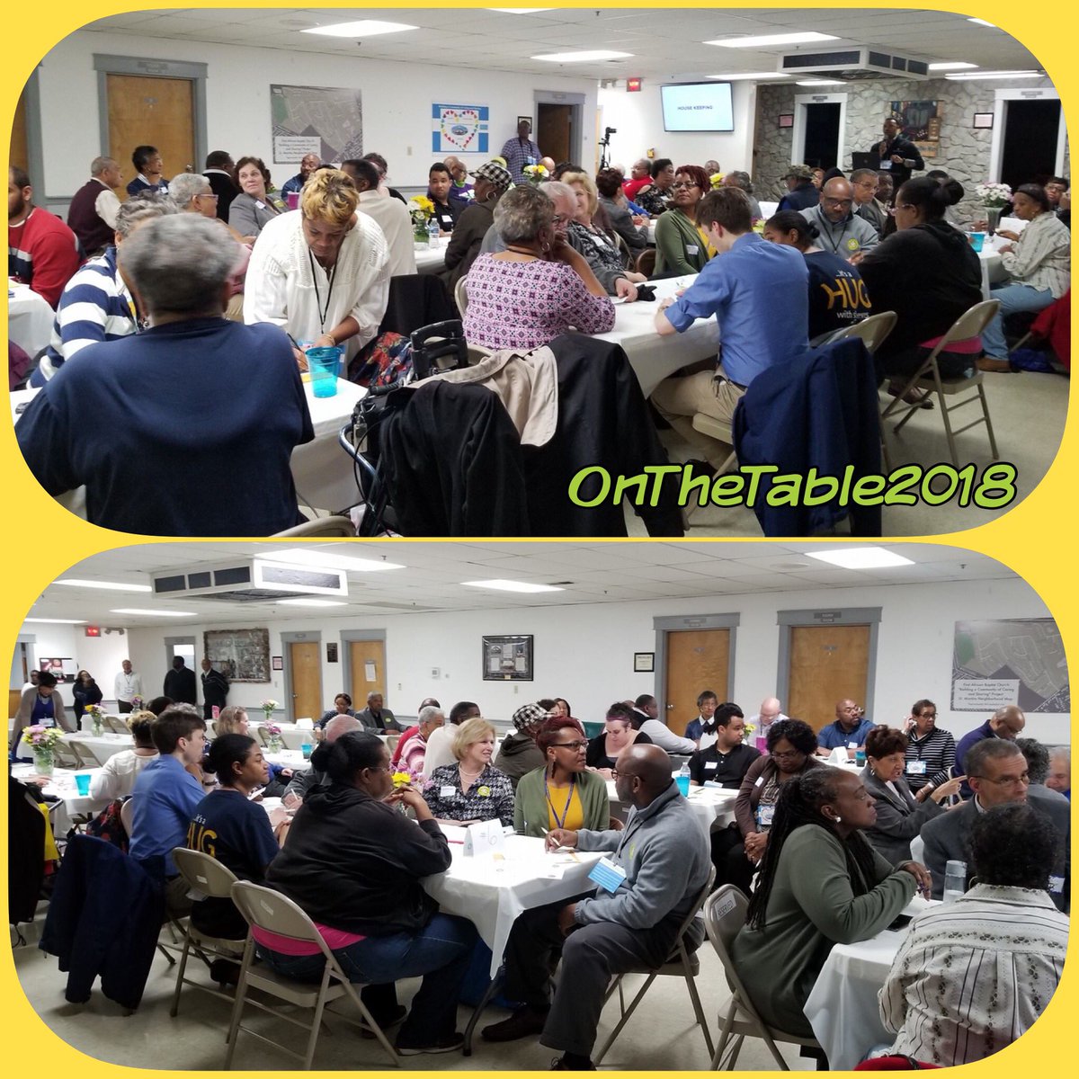 KYTW911's tweet photo. Was pumped to participate in 2 On The Table Conversations today. First was one for @LexingtonKyGov employees &amp; Second one was graciously hosted by the First Baptist African Church. Nice to meet @LB4Constable @gNap7 #OnTheTableLex #OnTheTable18 https://t.co/aghPNdU02m