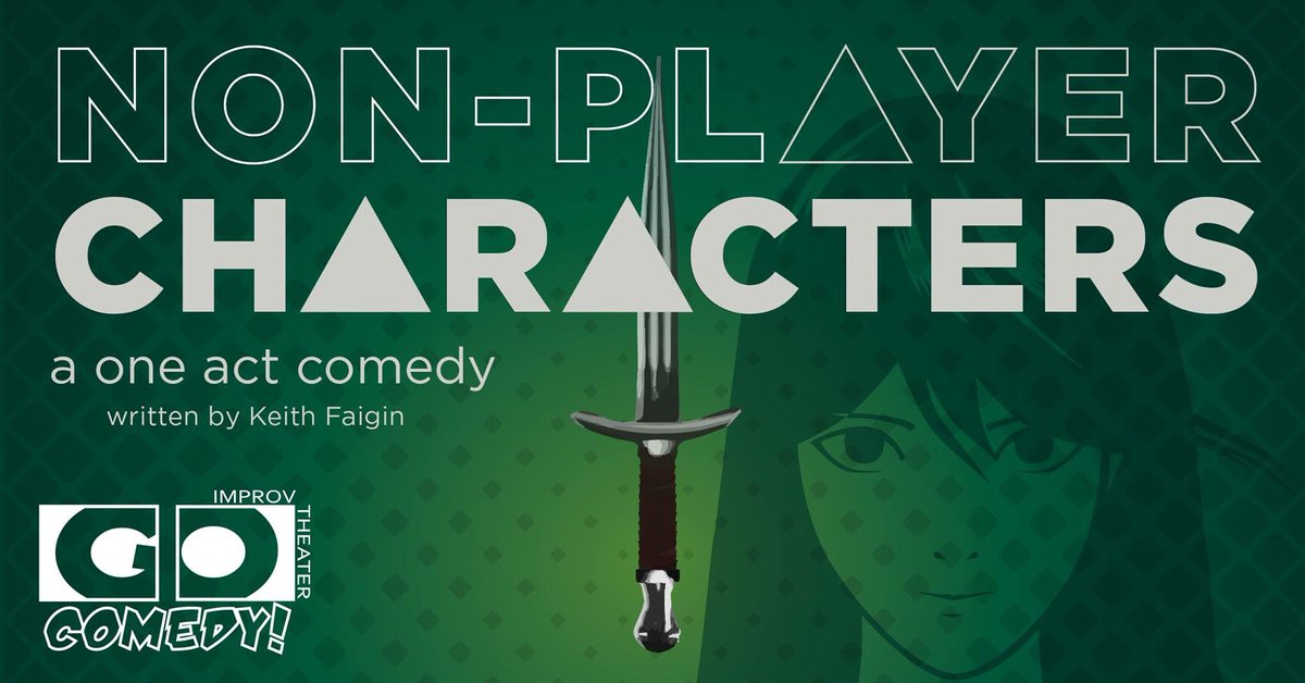 GoComedyImprov's tweet photo. Tomorrow night is the very last show of Non-Player Characters. Come at 9:30 and give this incredible cast a round of applause. #NPC #nonplayercharacters #gocomedy https://t.co/DcjI4BMooN