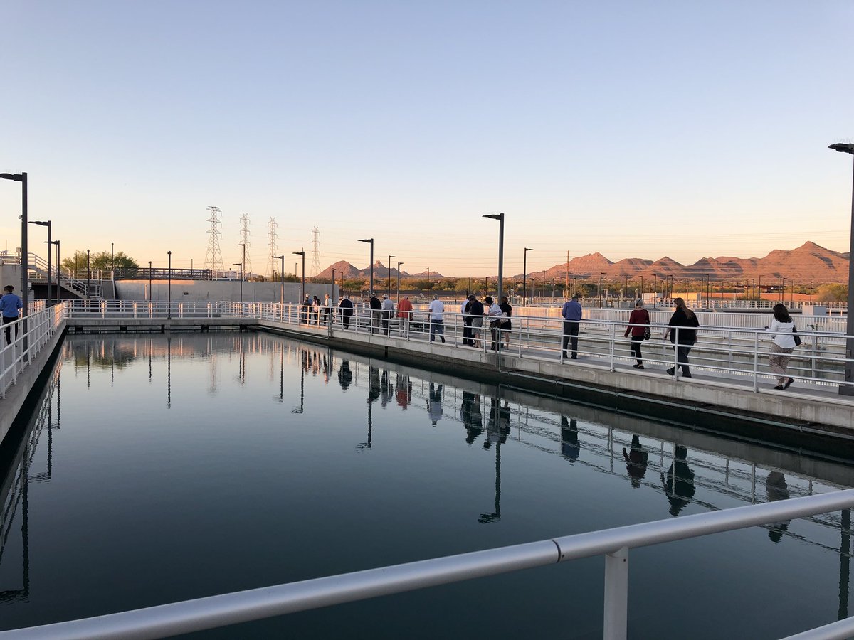 Central AZ Project on Twitter "Raw CAP water going through coagulation