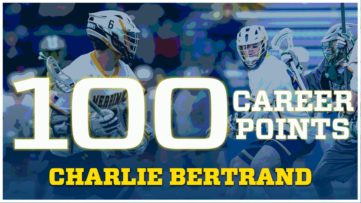 And also... CONGRATS, CHUCK!

💯 points in just 23 games. UNREAL, KID!

#GoMack | #WarriorPride