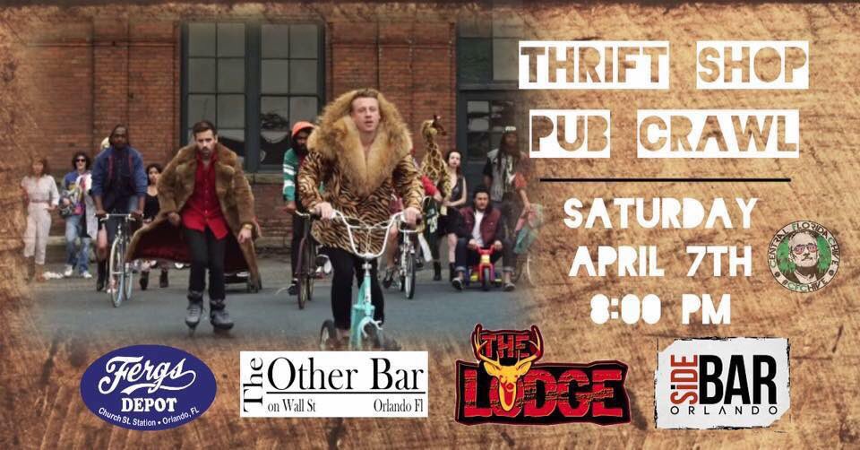 CFChive's tweet image. Check out "Thrift Shop Pub Crawl Downtown Orlando With Central Florida Chive" eventbrite.com/e/thrift-shop-… @Eventbrite