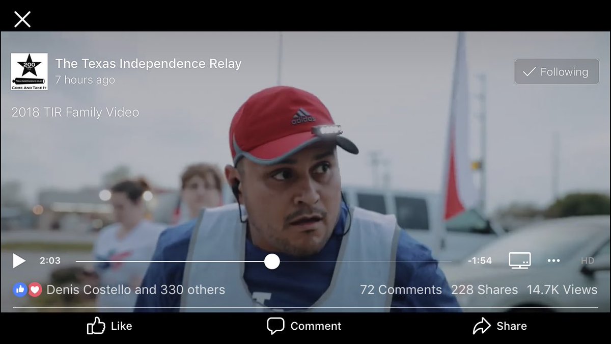TeamRumCake's tweet photo. Two TIR Rum Cakers made the Video! @TexasIndRelay @TeamRumCake #pieceofcake #TIR2018 #instantfame #cakecakecake https://t.co/y4dcTtkuqh