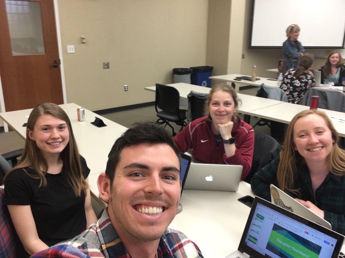 Megan_Olson_'s tweet photo. The learning team is planning a presentation for cohort 5! #MUEngLdrInst #LearningTeam #CohortSix #Feedback #CoachingProject https://t.co/XFBU7x4iE7