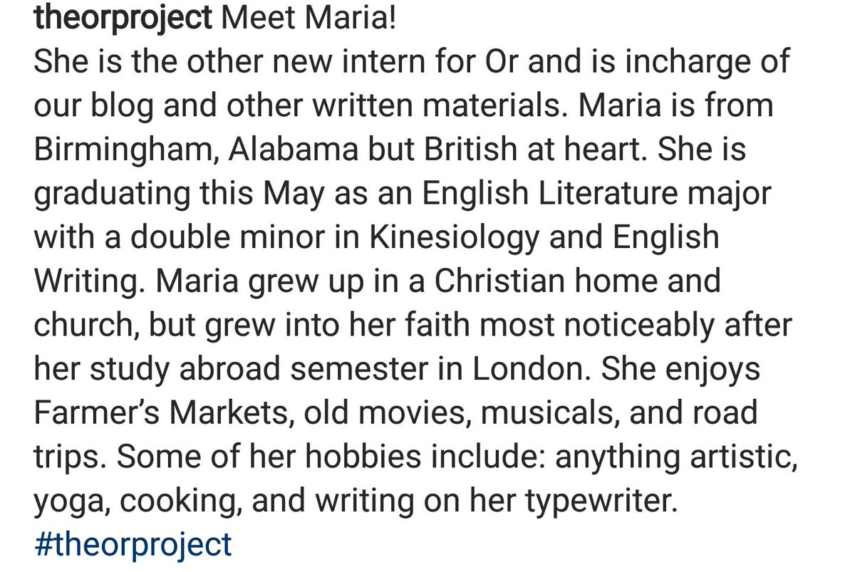 theorproject's tweet photo. Meet Maria! https://t.co/vCtWzOIBMD