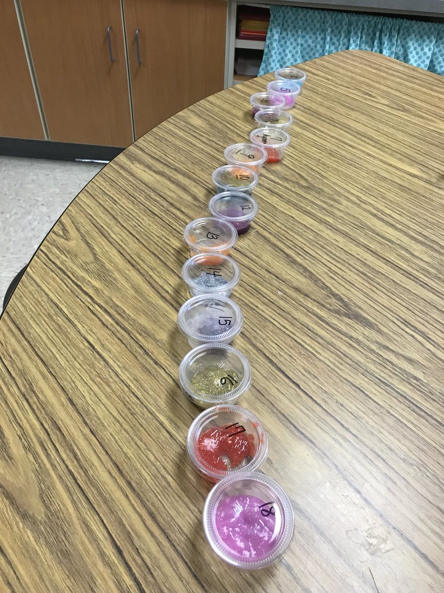 cabsher0's tweet photo. We met our Math WIG for the 3rd nine weeks!!! Making slime and making memories!❤️  @SEstarsR2 https://t.co/nA2jznjYMm