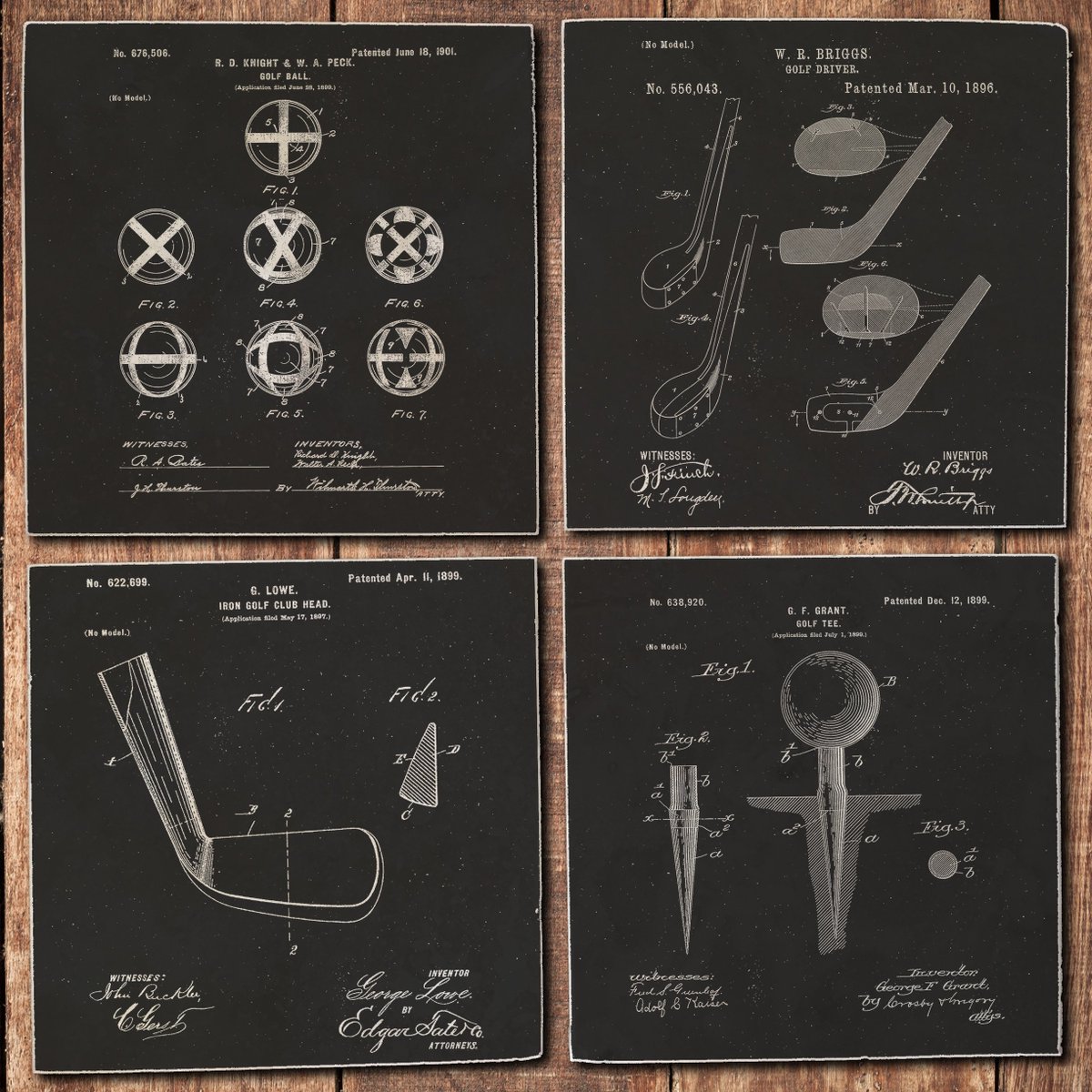 blackangeldsgns's tweet photo. We’ve added a new set of coasters featuring vintage golf patents from the 1890s to our fundraiser for the @TesoriFamilyFdt! $5 from every order through April 8 will be given to the foundation. Save 10% on your order with code TESORI321. 
https://t.co/DzLRtFzSRh https://t.co/uHtHjEsnMs