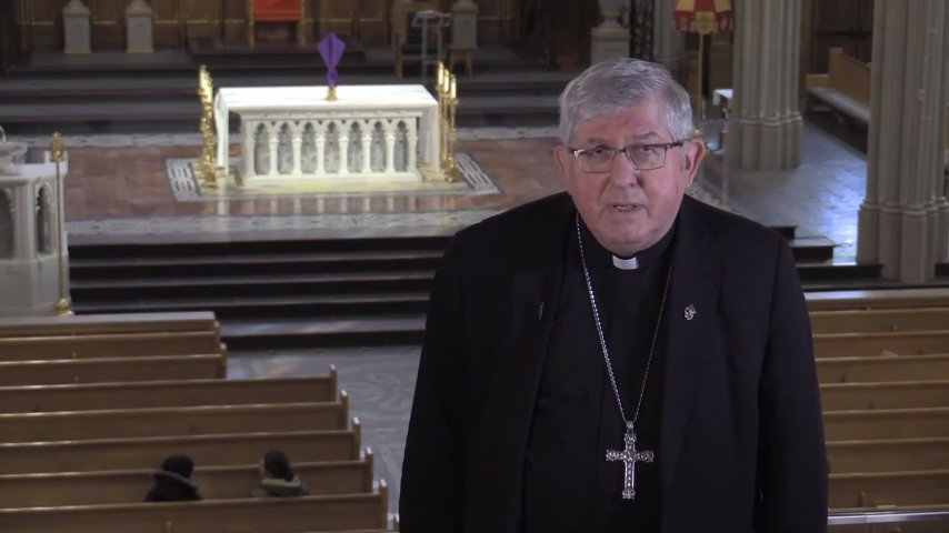 archtoronto's tweet photo. VIDEO: Holy Week Message from Cardinal Collins https://t.co/GjP31jXNa7 #holyweekTO #catholicTO https://t.co/6phSPRpdtD