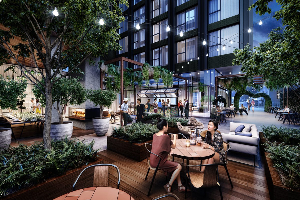 KILOGRAPH's tweet image. Wahoo! The Tommie Hotel has broken ground. This project, designed by @SteinbergHart, will be an eight story hotel in Hollywood. urbanize.la/post/hollywood… #CRE #LAArchitecture