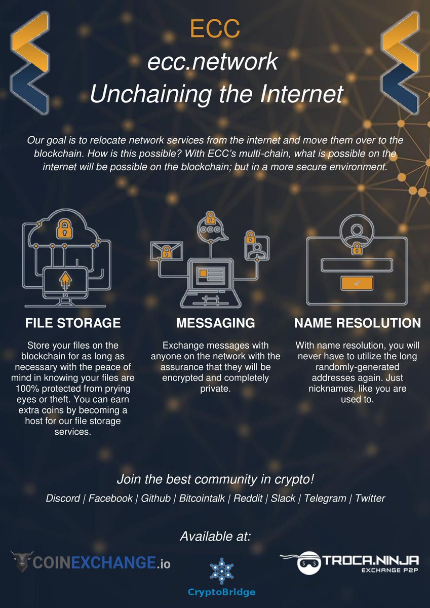 Nomad_Privacy's tweet photo. A quick and helpful graphic of what $ECC is all about in a nutshell. 😁

#ECC #ProjectECC #ECCfamily https://t.co/2pgpLQ6cOY