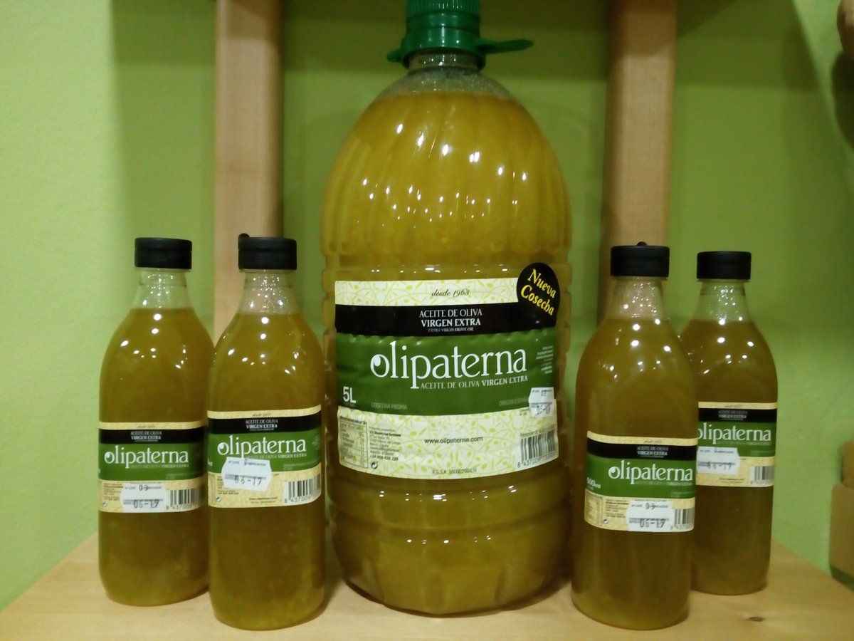 Merkagranel_DH's tweet photo. NUEVO PRODUCTO: Aceite de Oliva Virgen Extra de Paterna del Campo
Se caracteriza por aromas a aceituna verde y frutos secos, su sabor destaca por su pizca de amargor, muy afrutado y color verdoso.

#aceite #AceiteOliva #AceiteOlivaVirgen #AceiteOlivaVirgenExtra https://t.co/mEt6tC7lmM