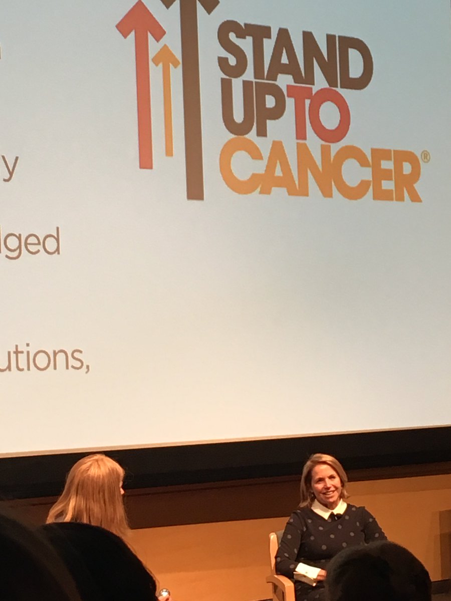 JennySc12's tweet photo. Thank you @katiecouric for being so open and honest about your experiences! It is a brave way to inspire progress. Thank you @sloan_kettering for giving us this amazing opportunity to ask questions, listen and learn.                        @SU2C #artofmedicine #ColorectalCancer https://t.co/12zBA7dNSj