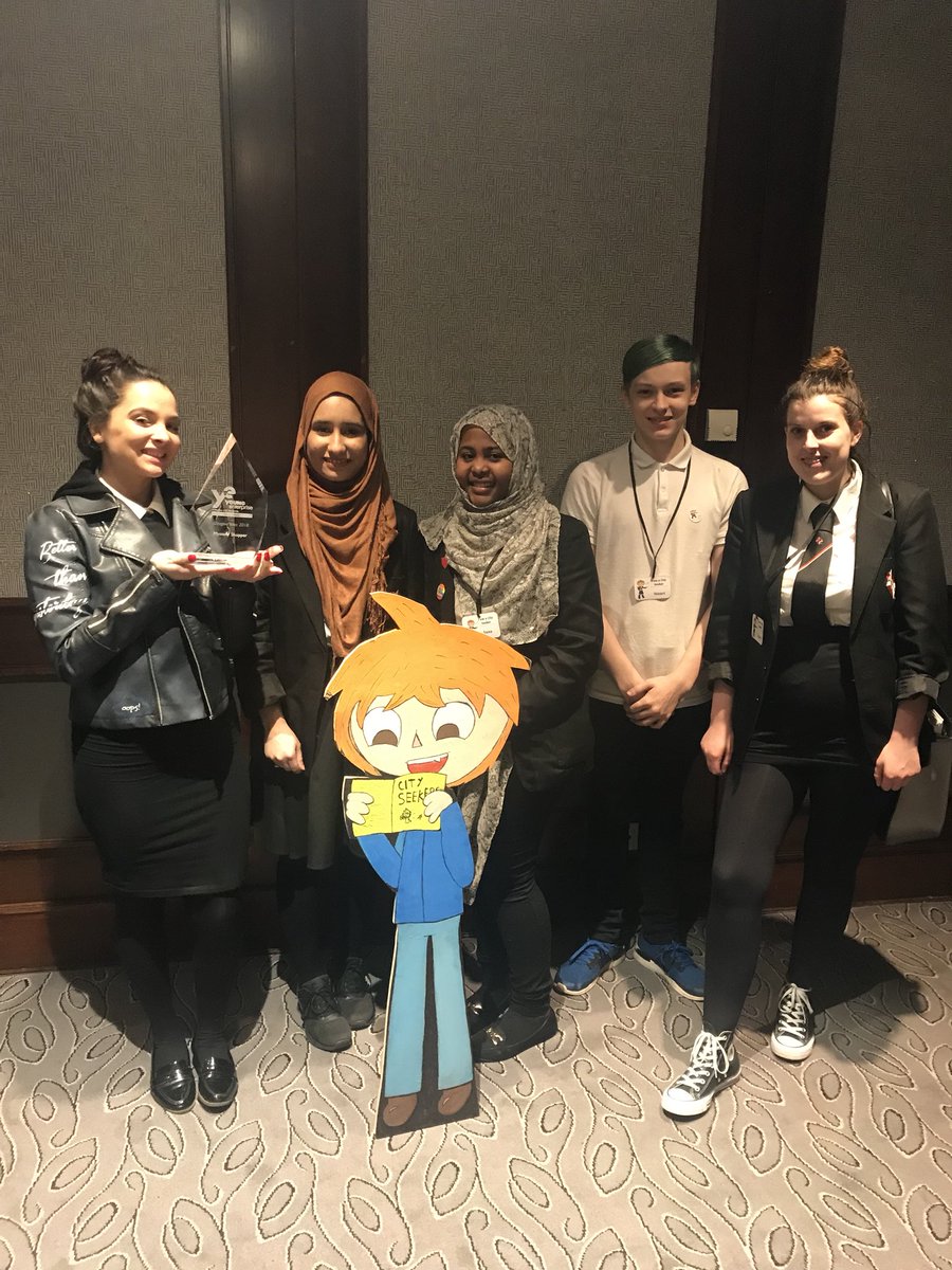 The Ultimate #WiderAchievementWednesday Massive well done <a href="/city_seekers/">City Seekers</a> &amp; @MissByarsMaths The team won the mystery shopper award! You have made us extremely proud <a href="/drumchapelhigh/">Drumchapel High</a> <a href="/YE_Scotland/">Young Enterprise Scotland</a> #hardworkpaysoff #dreamteam