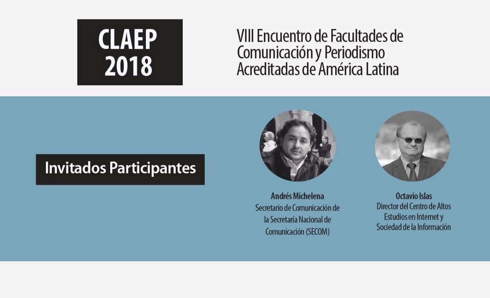 FCOMHemisferios's tweet photo. Se acerca el encuentro de Facultades de Comunicación y Periodismo acreditadas de América Latina #CLAEP2018. 
Contaremos con Andrés Michelena, secretario de comunicación de la SECOM y nuestro querido profesor Octavio Islas 👌🏻 #OrgulloFCOMhemisferios https://t.co/Mp9m4KmsnU