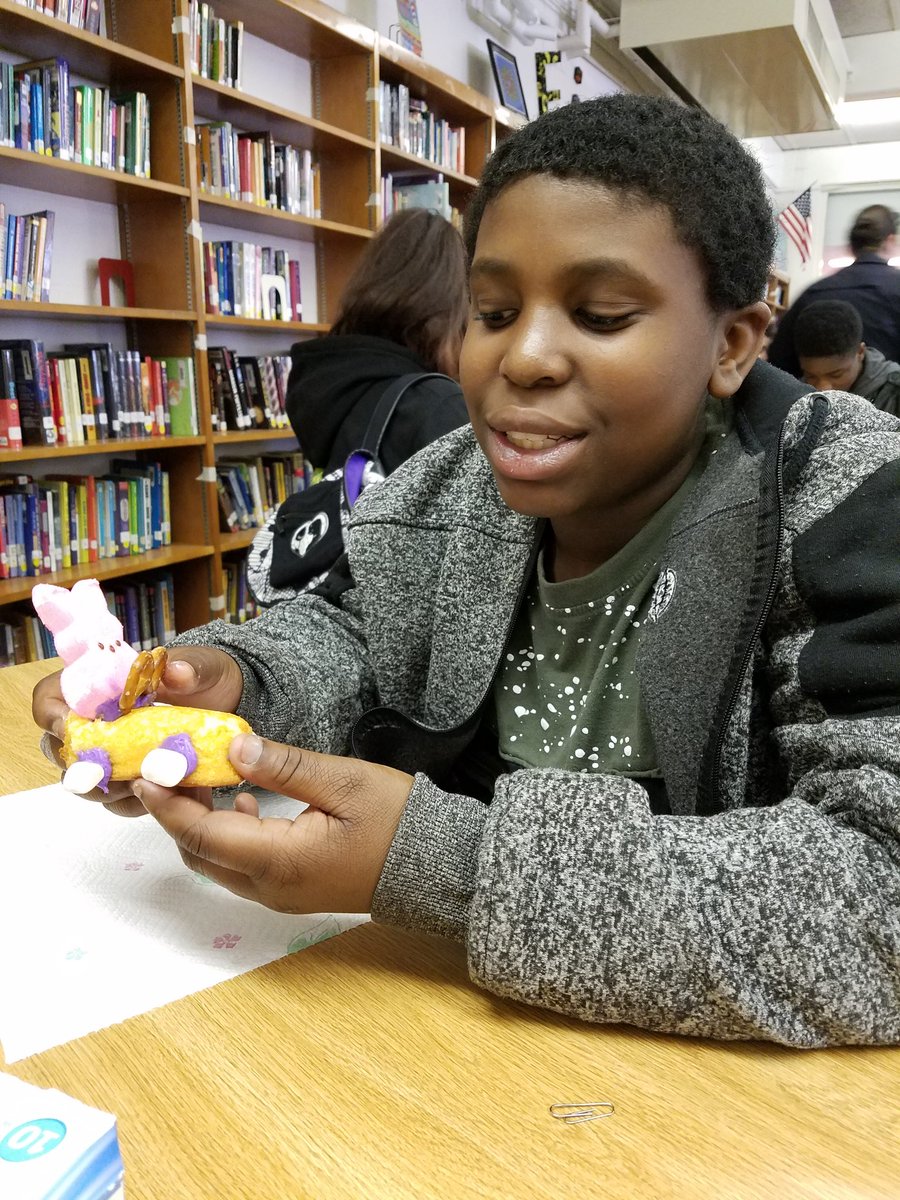 Our Pawtastics students nominated for Roaring are "hoppy" to make their special treat...bunny race cars @philohillroars