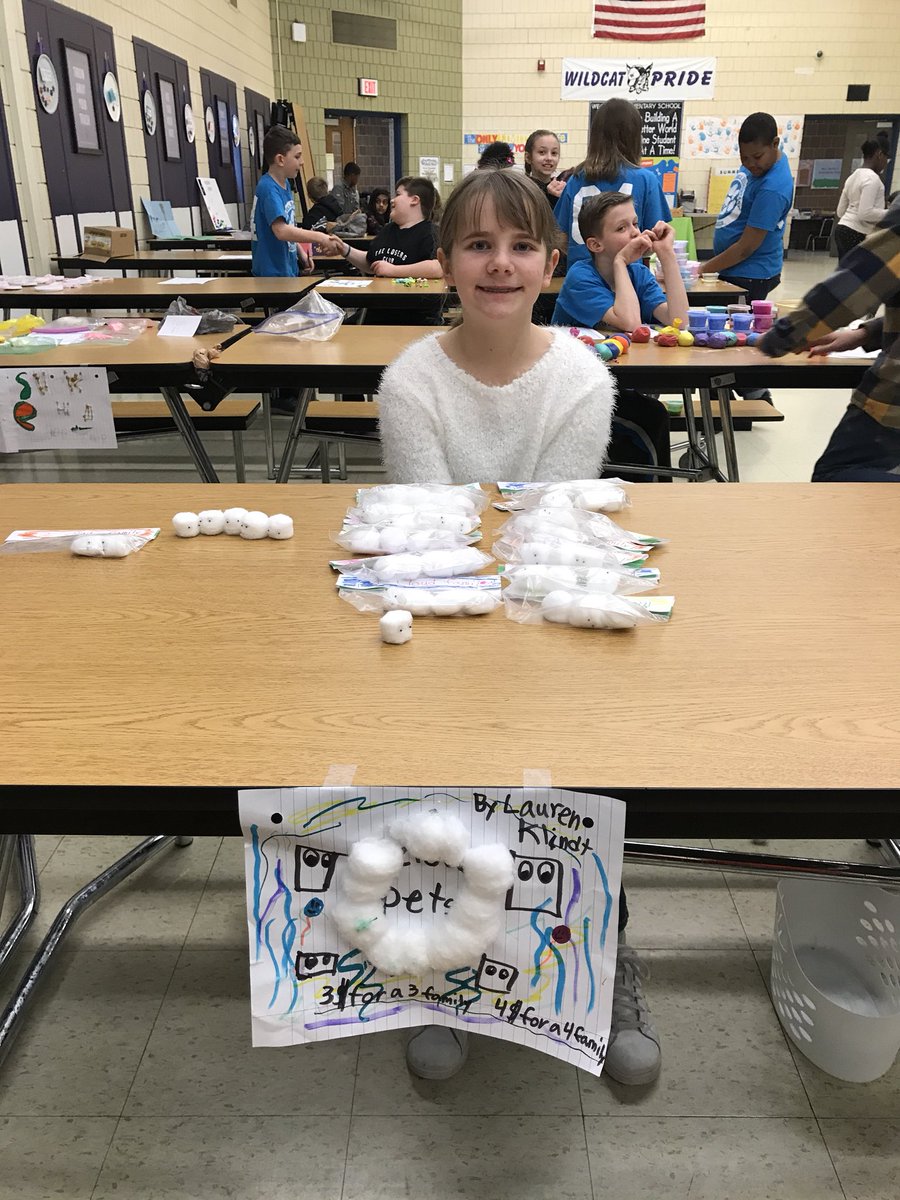 Zambo4th's tweet photo. Our fourth graders used their Economics skills to run a successful business at Market Day! #wegienkawildcat #whywbsd https://t.co/0VSXGrULVi