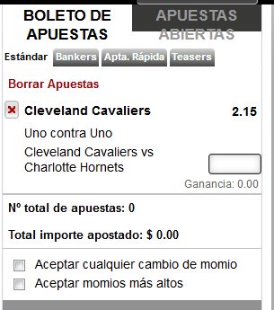 ApostadoresMx's tweet photo. JS - Buenas tardes a todos, hoy les dejamos un pick de la #NBA en el partido entre @cavs vs @hornets. Nos hemos tomado un breve descanso ya que mañana vamos con todo dentro en el #OpeningDay
Cavaliers ML
#WednesdayPicks https://t.co/v12SUCV09A