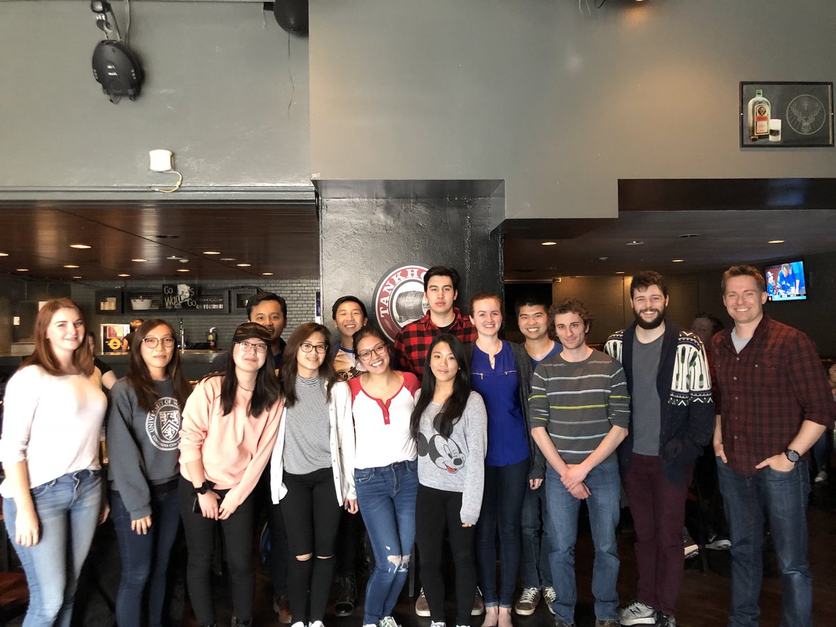 pcraig77's tweet photo. Great students this year for 477! Really enjoyed the discussions, lab, and seminars. It was so fun to end today with a seminar about Lake Magadi Tilapia and what ‘Tusker Chambers’ were really describing!! Good luck to all! #UWaterloo #UwaterlooBio https://t.co/44cAuhEJ9m