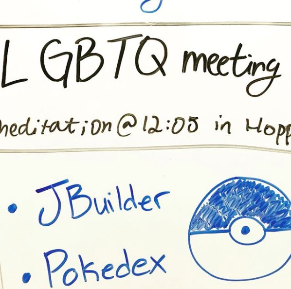 appacademyio's tweet image. Creating an inclusive environment is an important value at @appacademyio. For that reason we have diversity and LGBTQ meetings and time for meditation during lunch hours. In the middle of intense, demanding courses such as ours, students need to feel like they can be heard.