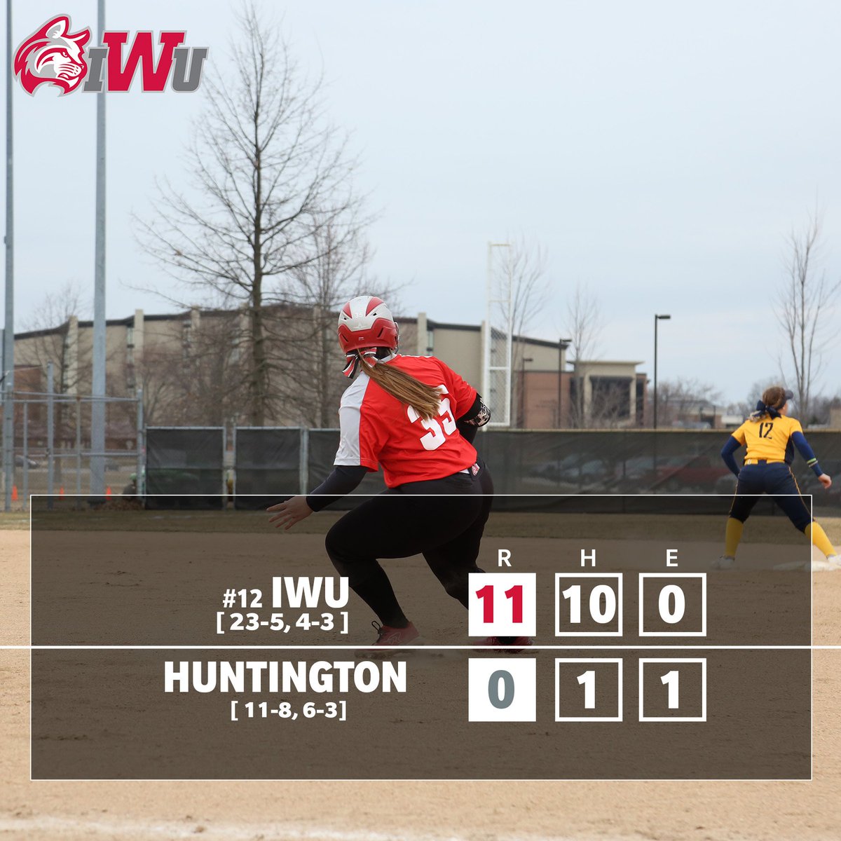 IWUWildcats's tweet image. FINAL SCORE: @IndWesSoftball throttles Huntington in game 1 of the doubleheader. Kristen Exposito clears the right-field fence twice. Game two starting in about 10 minutes. #18teams1program