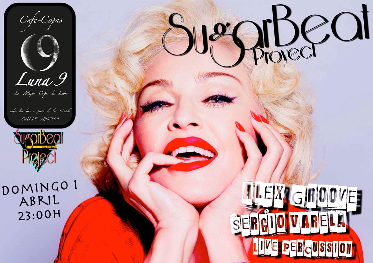 Domingo 1 abril ,volvemos a la carga en el <a href="/Luna9Leon/">Café y Copas Luna 9</a> ,despide la Semana Santa por todo lo alto #leonesp #barriohumedo #djs #sugarbeatproject