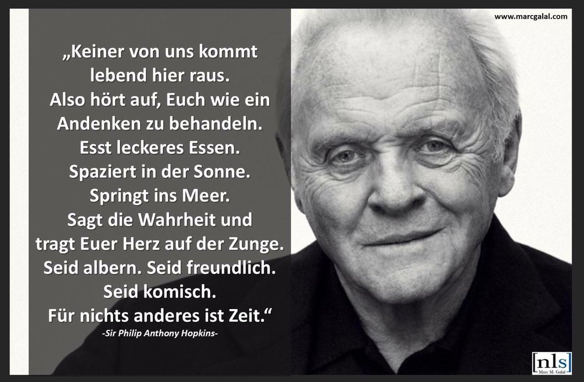 Der hat ja so was von Recht !!!