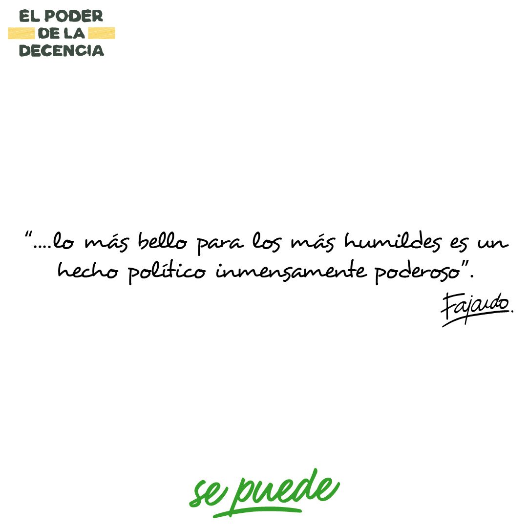 sergio_fajardo's tweet photo. Lo que nos motivó a hacer política hace más de 18 años, fue romper la barrera de desigualdad que hay en el país. Trabajar para los más humildes y para que las oportunidades lleguen a todos. La dignidad, también empieza desde los espacios. #ElEquipo https://t.co/OODT2OHc9m