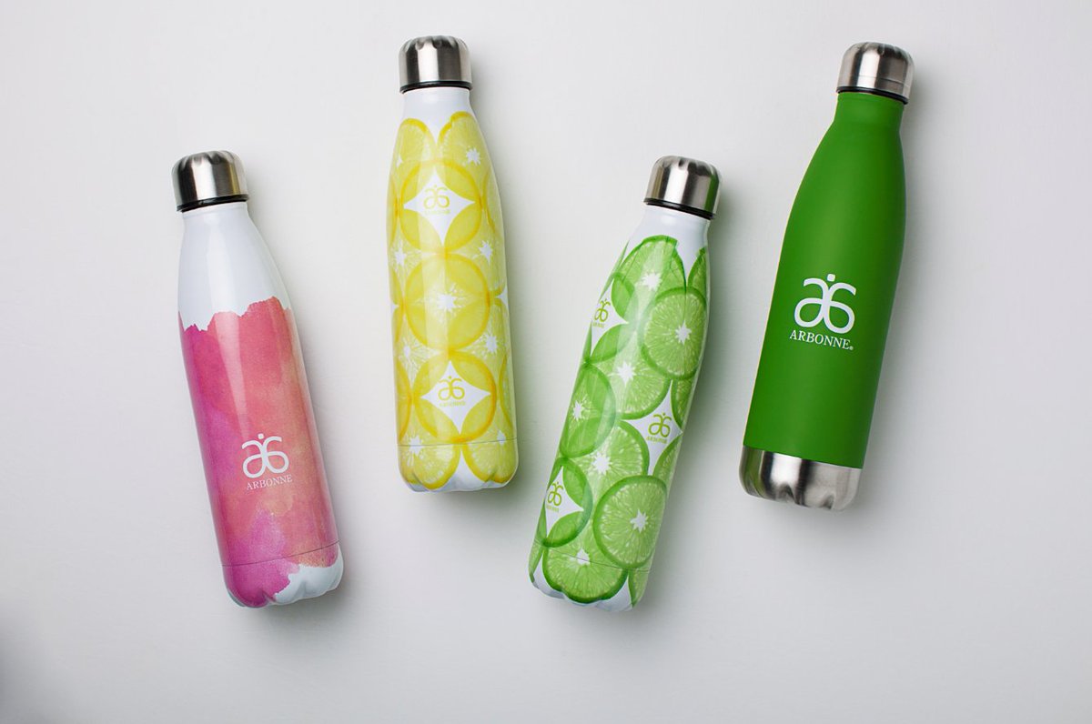 Looks hot, keeps cool. Hydrate in style. Pick your fave at #GTC2018 in the #ArbonneBoutique! gtc.arbonne.com