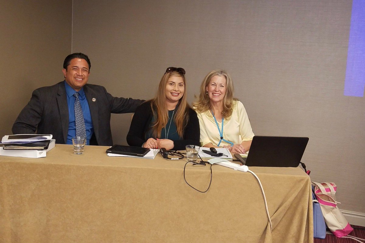 official_omsd's tweet photo. OMSD Supt Dr. James Hammond and OMSD Parent Crisol Mena presenting at the 2018 CABE conference! #OMSDproud https://t.co/fLuwGEfY6X
