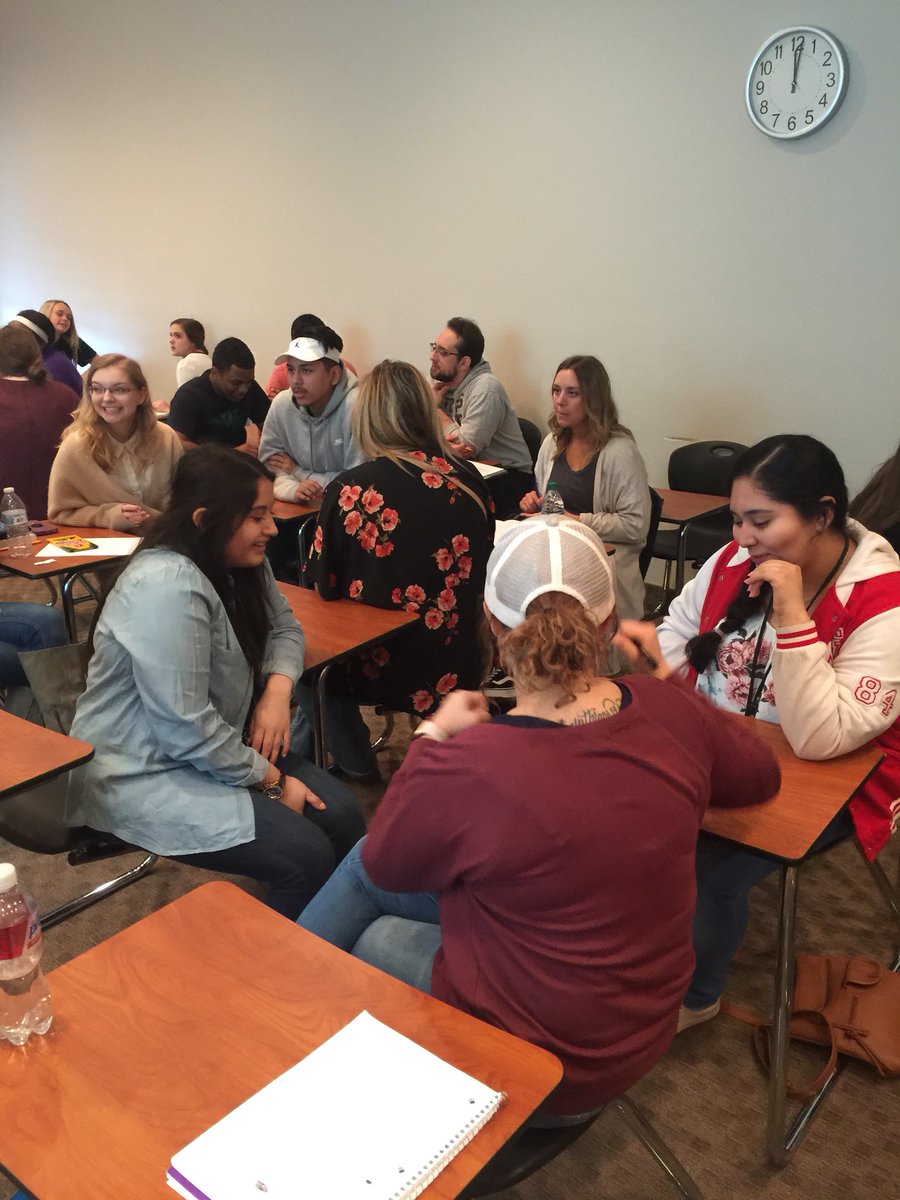 WHSTAFE's tweet photo. Fun day @ SAGU &amp; their EDU dptment. Thank you Dr. Wirth and the professors &amp; students that spent the day with us! #futureteachers #WHS https://t.co/cq0aOWIakb