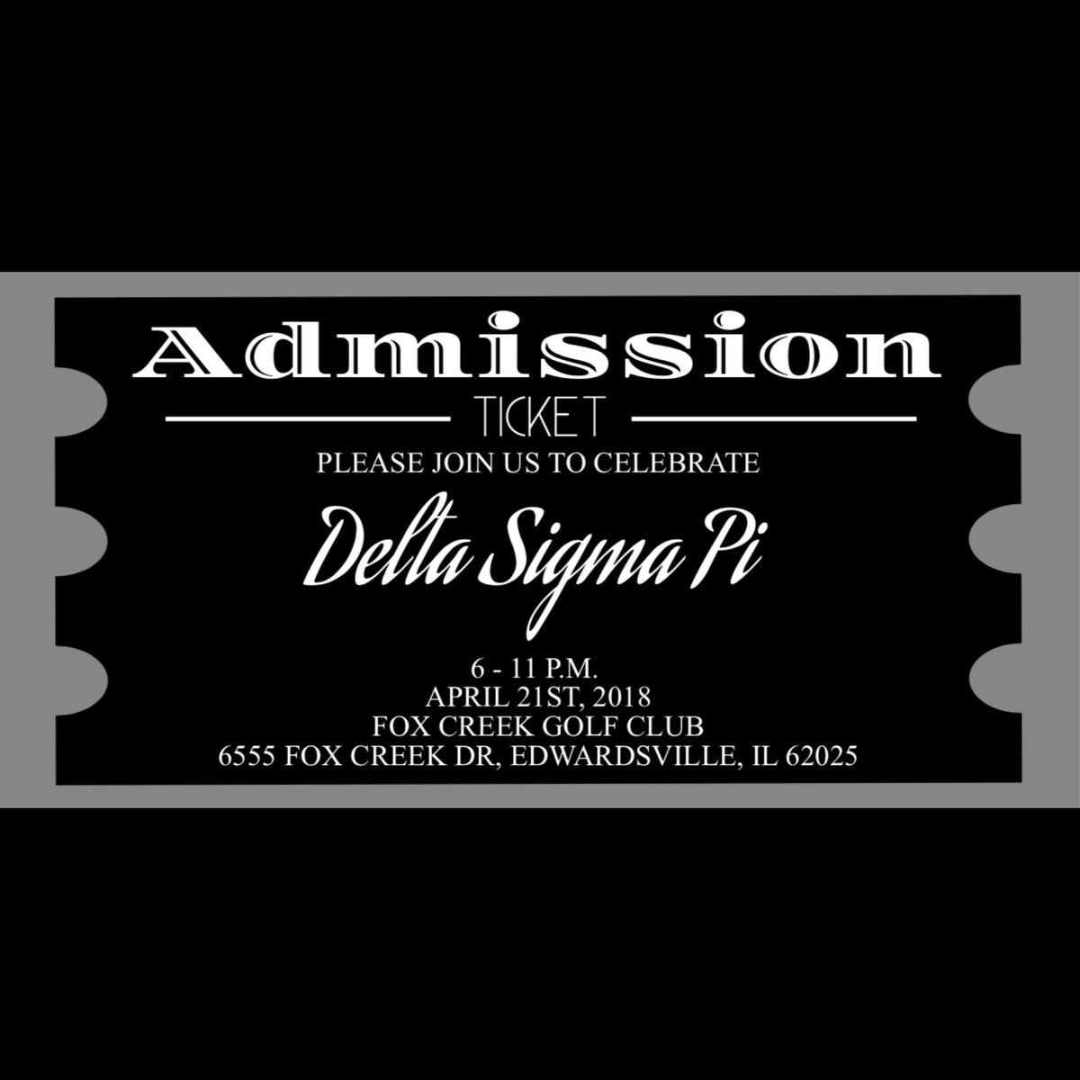 Tickets for the Eta Sigma Chapter formal are officially on sale for all chapters and alumni! $30 for 1 or $55 for 2! Deadline to buy tickets is April 8th. 

To buy tickets online use Cash App with the handle $DSPEtaSigma