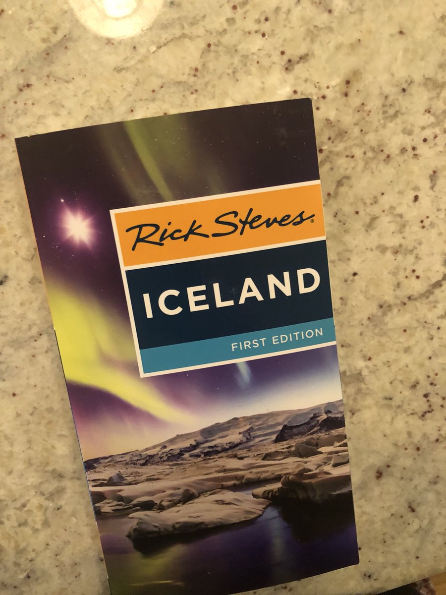 ludditeparent's tweet photo. It has arrived! @RickSteves #Iceland #travel #researchpaysoff #readingisfun https://t.co/hGHUjA2TZG