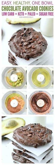 DrJohnCook's tweet photo. Chocolate avocado cookies are healthy fudgy chocolate cookies made of 5 simple ingredients 100 % gluten free + low carb + paleo + sugar free. #lowcarbcookies #sugarfree #ketocookies #keto #avocadocookies https://t.co/a4WIyZGwkq https://t.co/h9HOzsdrPJ