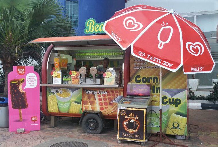 wworldnetwork's tweet photo. #UTC Kuantan @KuantanTV sejukkan dengan #magnum kenyangkan dengan waffle #BeanGarden @walls https://t.co/PjxZMSMYhd