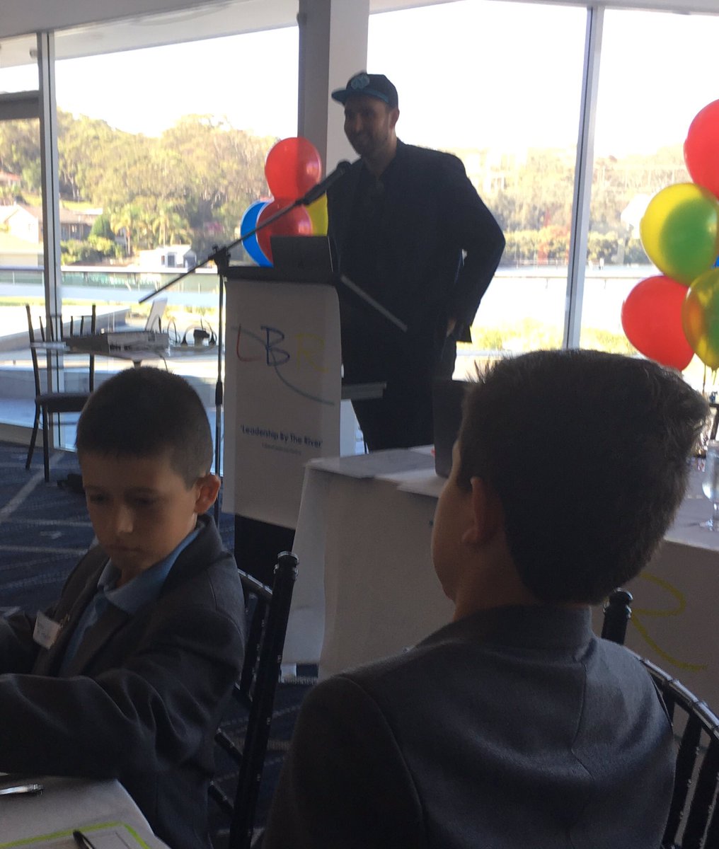 MSiokos's tweet photo. Growing student leadership at Leadership by the River: part of 'Leadership by the...' series! @anne_ross5 @GRCHurstvilleB @dizdarm https://t.co/DmQjGWrE1H