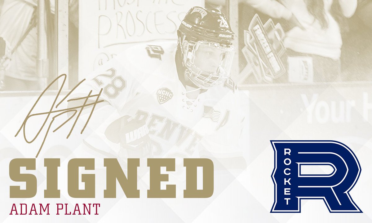 Adam Plant has signed a one-year contract with the Laval Rocket #GoRocket

📝 bit.ly/2I9p3eE | #DU1NATION