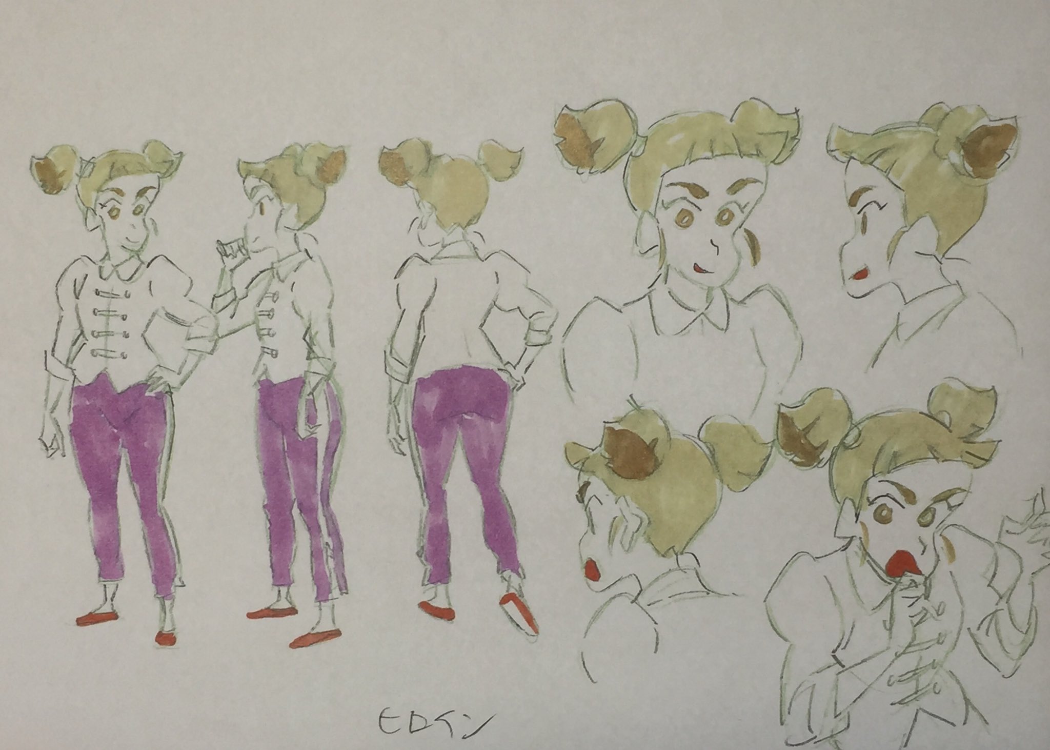 三原三千夫 Sur Twitter クレヨンしんちゃん 爆盛り カンフーボーイズ拉麵大乱 ヒロインのデザイン E