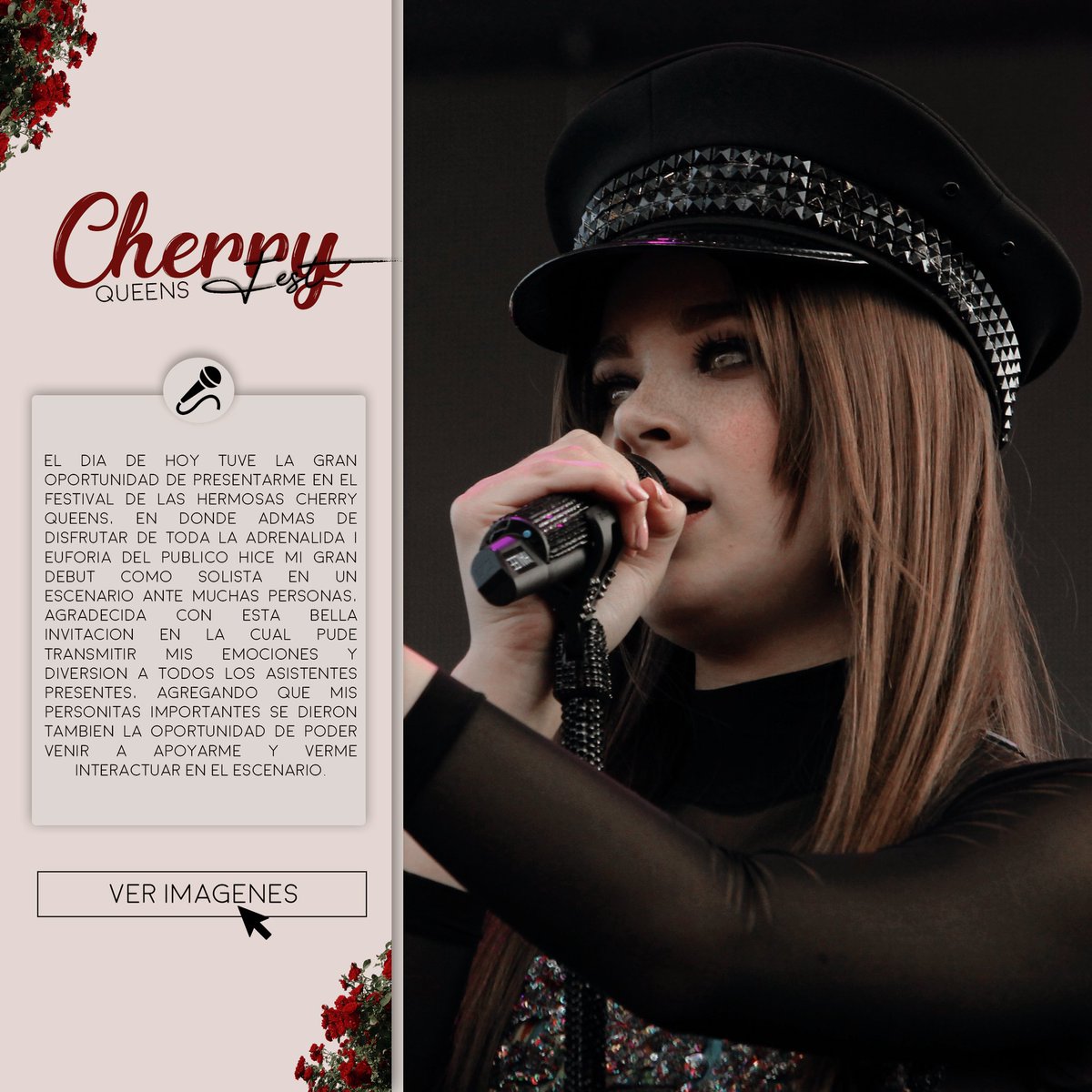 rosadeazucar's tweet photo. Performance ┊ #CQFest
Me encuentro plenamente feliz al poder presentarme en este increíble festival organizado por Cherry Queens, fue espectacular sentir la euforia de los asistentes y poder transmitir emociones a ellos con cada canción. https://t.co/WFrzykqDd3