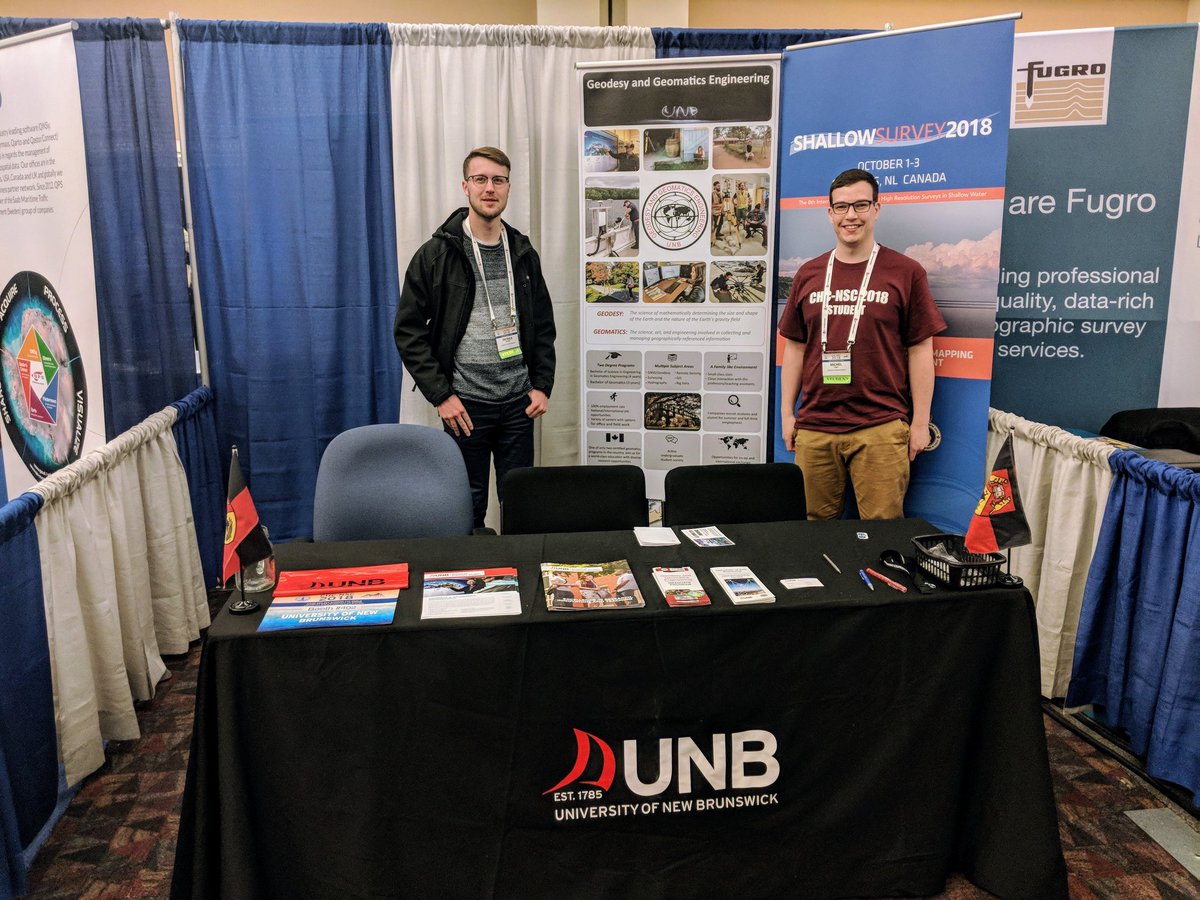 ianchurch's tweet photo. The students are hard at work at the @UNBGGE booth #COMREN #CHC2018 https://t.co/jcgsJ2jrty
