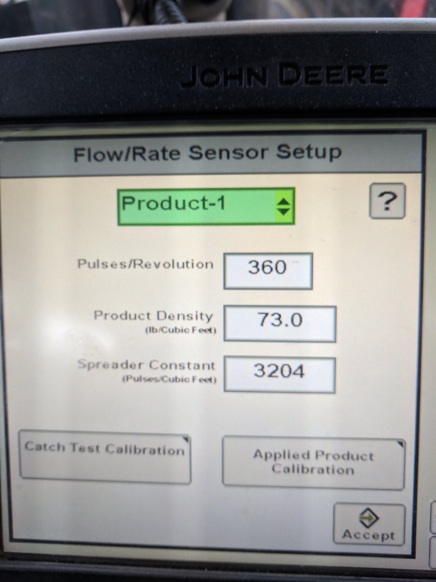 thejim1977's tweet photo. A little #JDRC2000 calibrating today. #precisionag #JohnDeere #apply18 https://t.co/0lADV7tauf