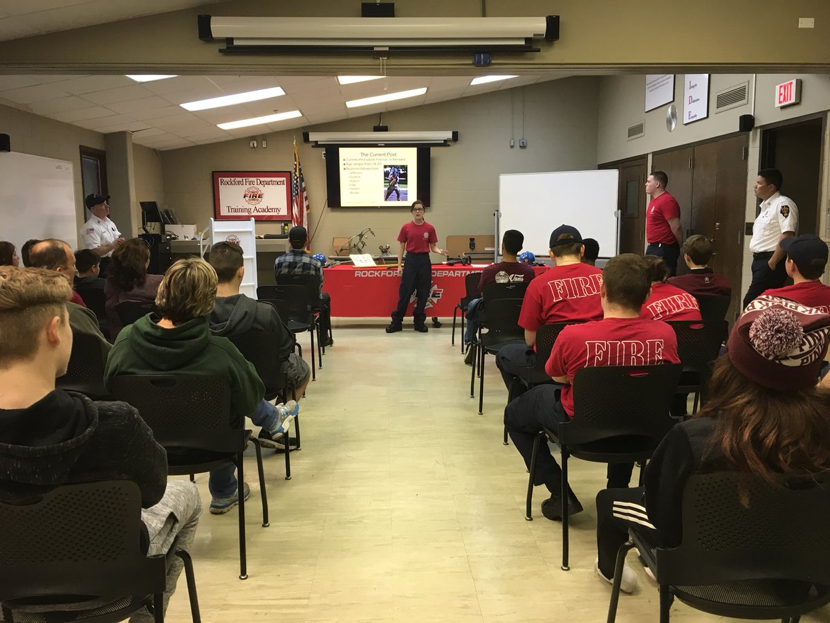 RockfordFire's tweet image. What a great showing tonight @ExplorerPost413 #FirstNighter.