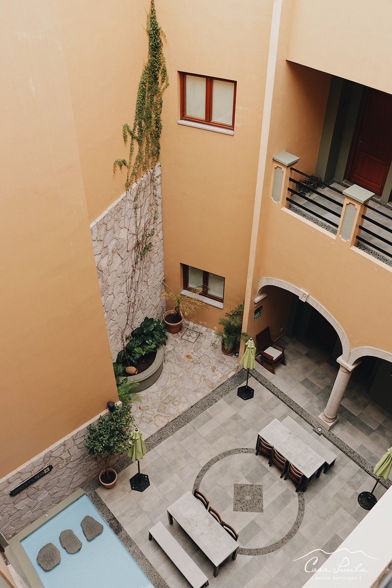 CasaLucila's tweet photo. Enjoy the lovely view to our courtyard area. 💕 #CasaLucila #Mazatlán #VisitMexico https://t.co/8Mca3MrOho