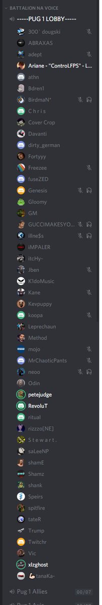 GuadM's tweet photo. @brammflakes This is how many people are in a channel trying to figure out how to get you to talk to us and work with us more than you currently are. We want to help your game blow up with activity and grow the player base...... https://t.co/kFYyRU2ro7