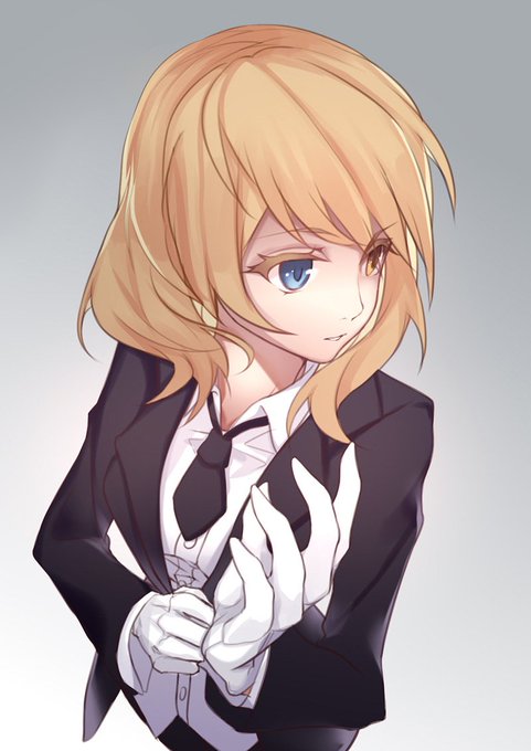 執事服のtwitterイラスト検索結果