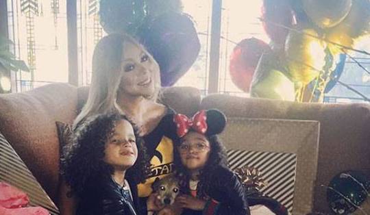 Mariah Carey picked a pretty happy place to celebrate her special day Disneyland!  