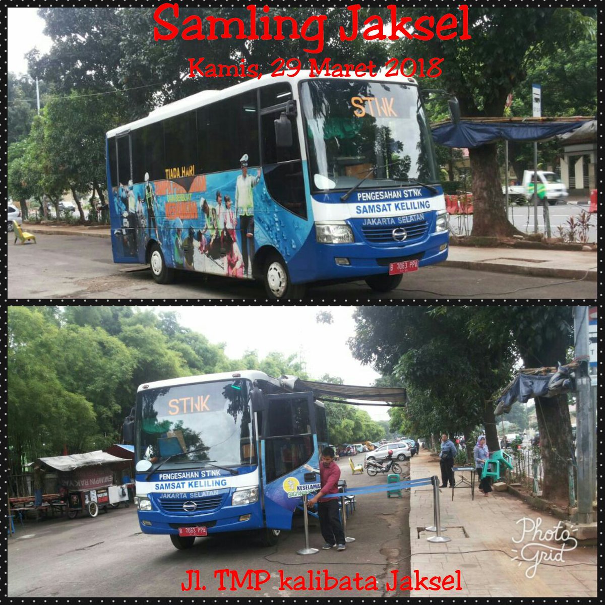 HermantoSh0303's tweet photo. Assalamu'alaikum Wr Wb
Pelayanan Samling Samsat Jak-Sel
Kamis, 29 Maret 2018. Jam 08:00 wib s/d 14:00 wib. Lokasi Depan Pol Pos TMP Kalibata. @TMCPoldaMetro @Sosmed_ntmc @samsatmetrojaya @RadioElshinta @HumasPajakJkt @kring_pajak @Restro_Jaksel #BPRDJAKARTA https://t.co/mNHVML2HiL