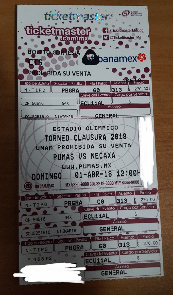 ticketmaster america vs pumas 2018