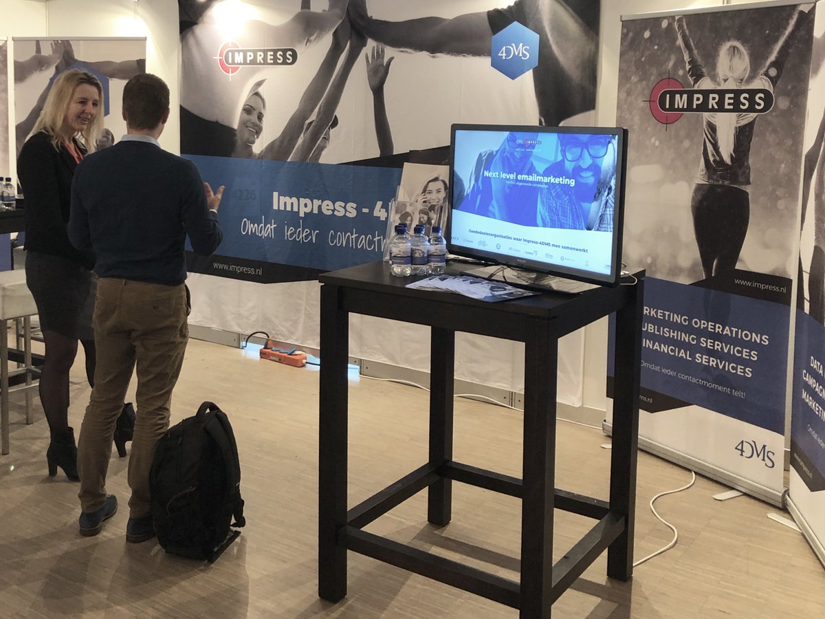 ImpressDM's tweet photo. Vandaag zijn wij aanwezig op de Vakdag Fondsenwerving in De Kuip. #vakdagfw2018 #iedercontactmomenttelt https://t.co/9U8rtpYdlL