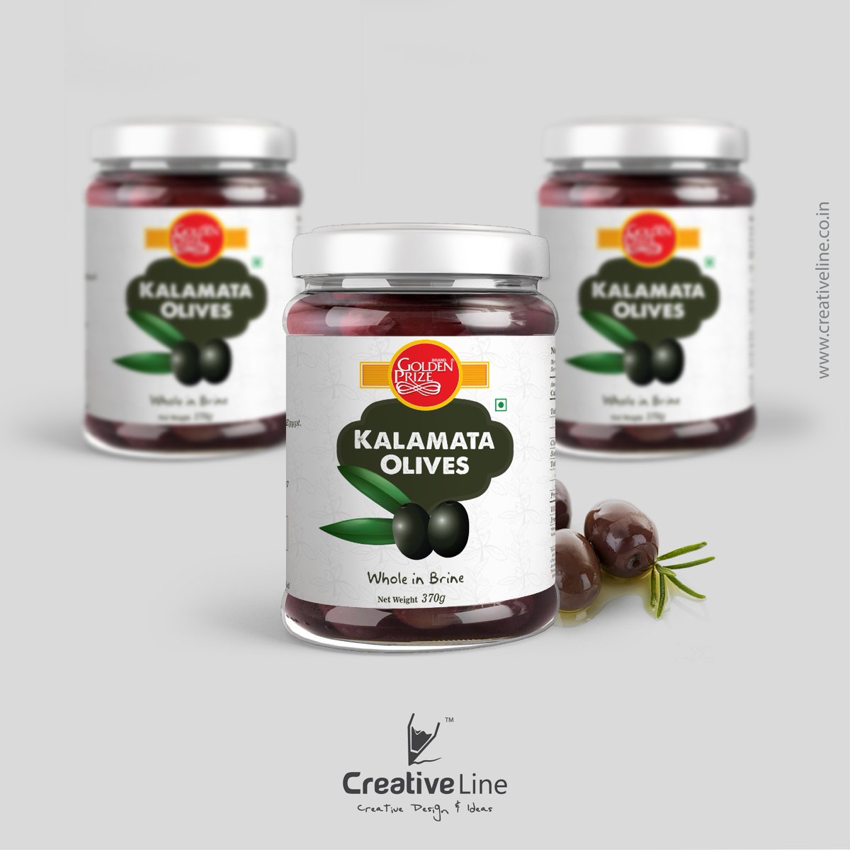 creativeline's tweet photo. Golden Prize, imports quality kalamata olives from Egypt. We have designed a label for their jar.
#jar #labeldesign #packagingdesign #graphicsdesign #designagency #creativeline #gandhinagar #olives #branding https://t.co/BnKWsNW7Jg