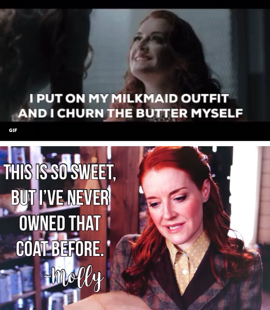 DesireeDeeAnne's tweet photo. Scrolling through pics & BAHAHA... could these two be any further apart?! Lol! ๐๐
From sweet #MollySullivan to villainess #CarsonLazarus @JoNewmarch can portray them all. ๐๐ผ
#Hearties are hoping we see more of Mollyโs story in S6. #TeamJo ๐ https://t.co/dzckHROhSn